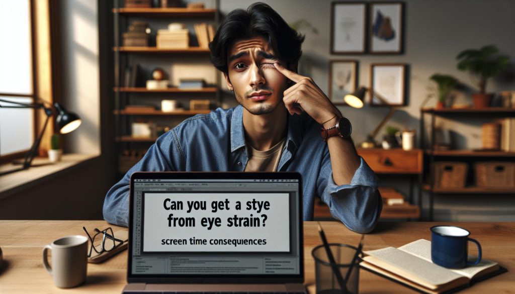 Can You Get a Stye from Eye Strain? Screen Time Consequences
