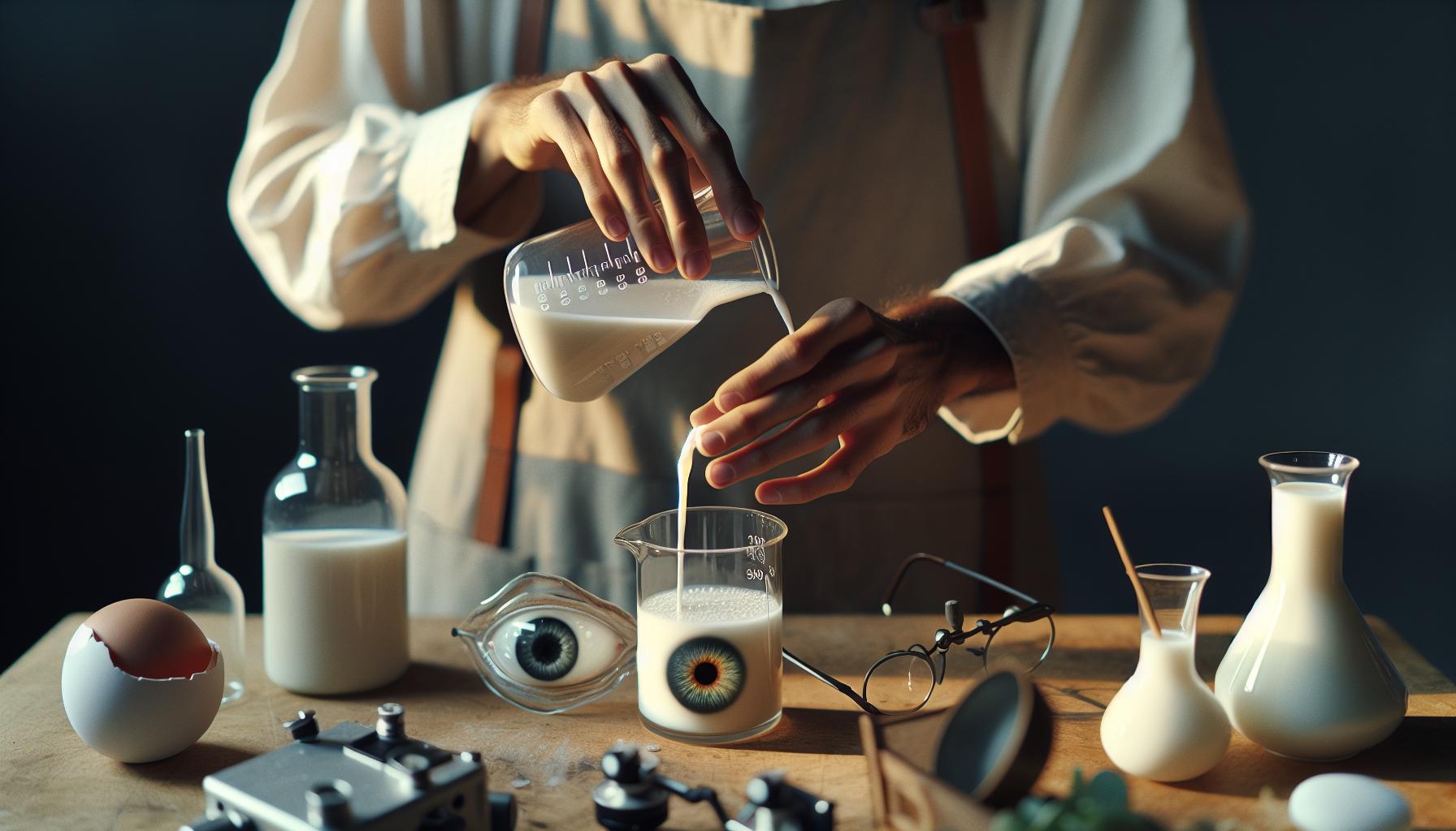 The Science Behind Using Milk for Eye Care